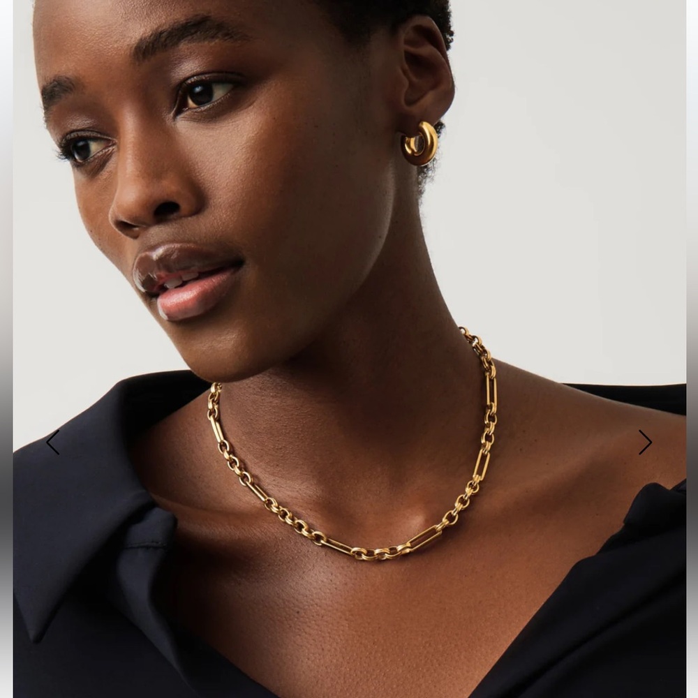 Missoma axiom gold necklace